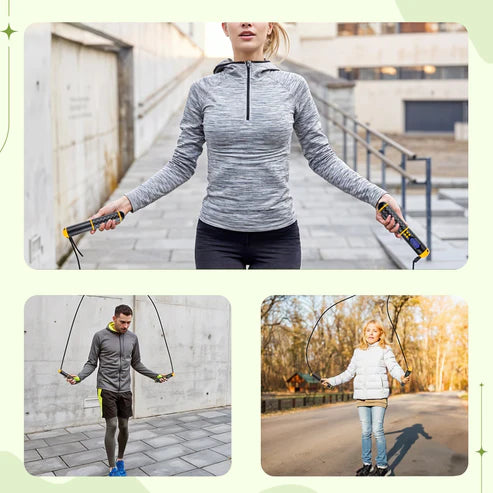 JumpFit™ Cordless Digital Jump Rope