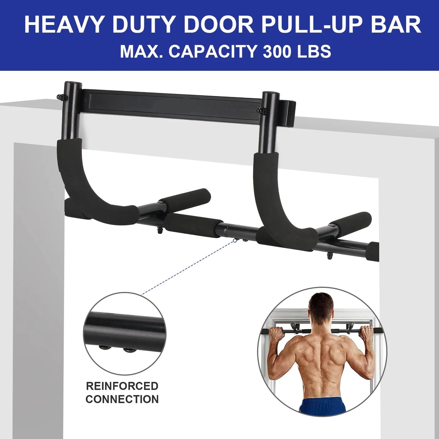 PowerGrip™ Door Pull-Up Bar