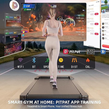 StrideFlex™ Smart LCD Walking Pad Treadmill