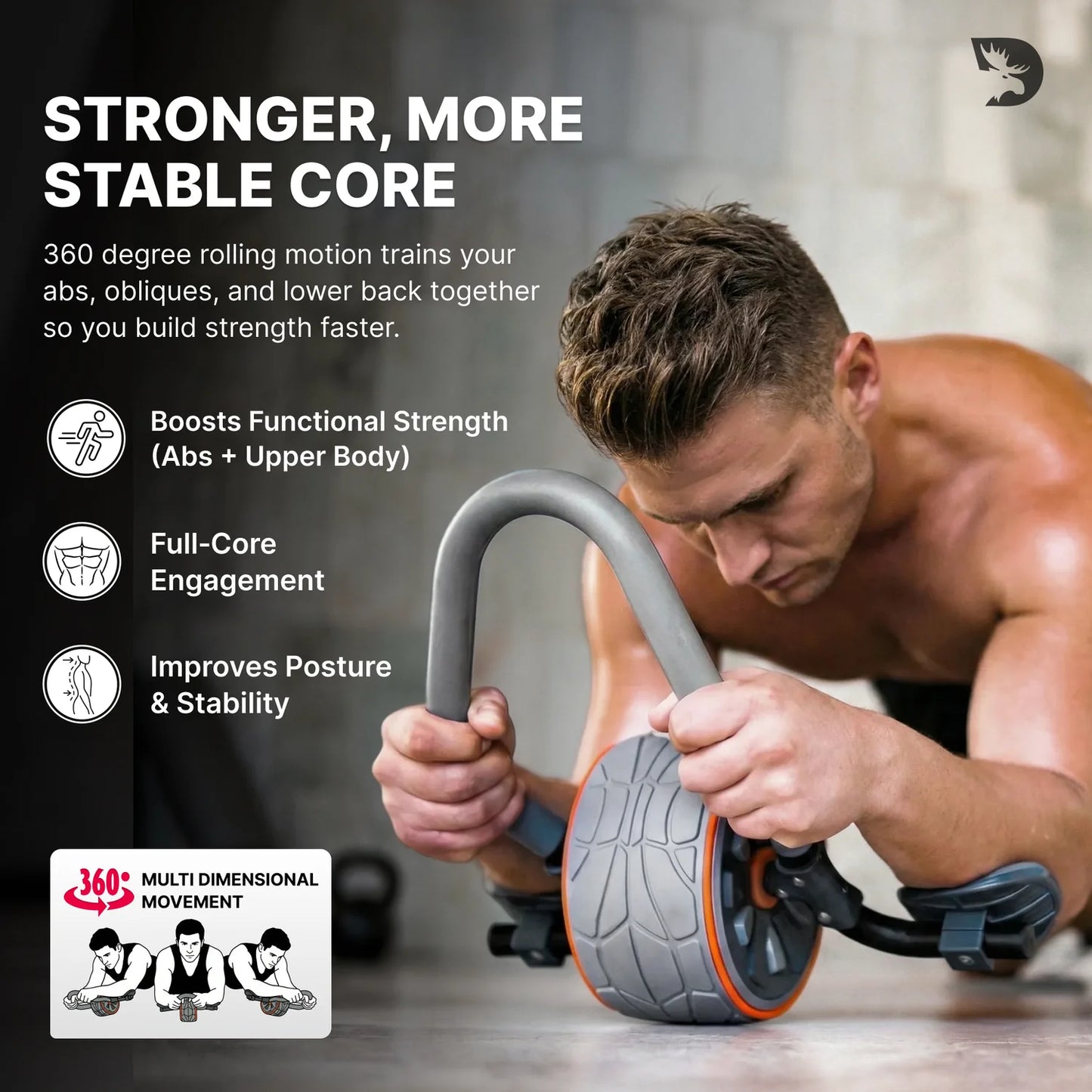 PowerCore™ Ab Wheel Roller