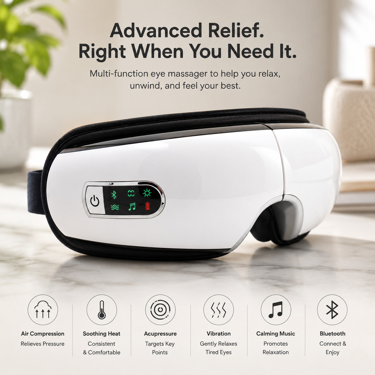 VisionRelax™ Smart Eye Massager