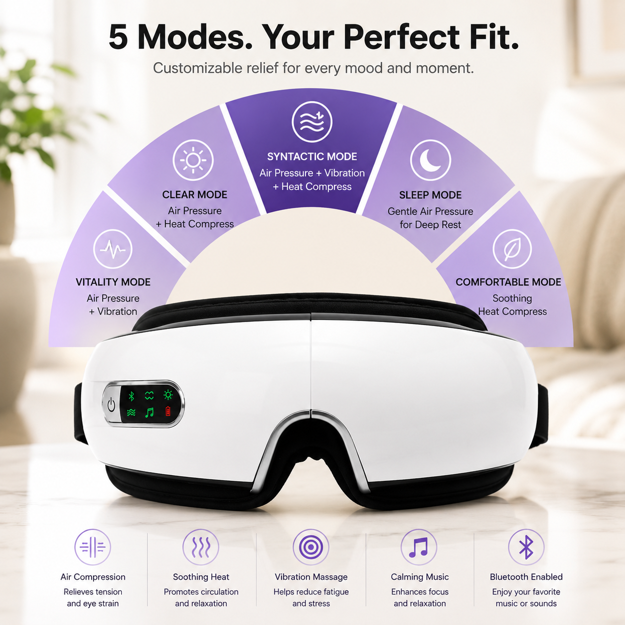 VisionRelax™ Smart Eye Massager