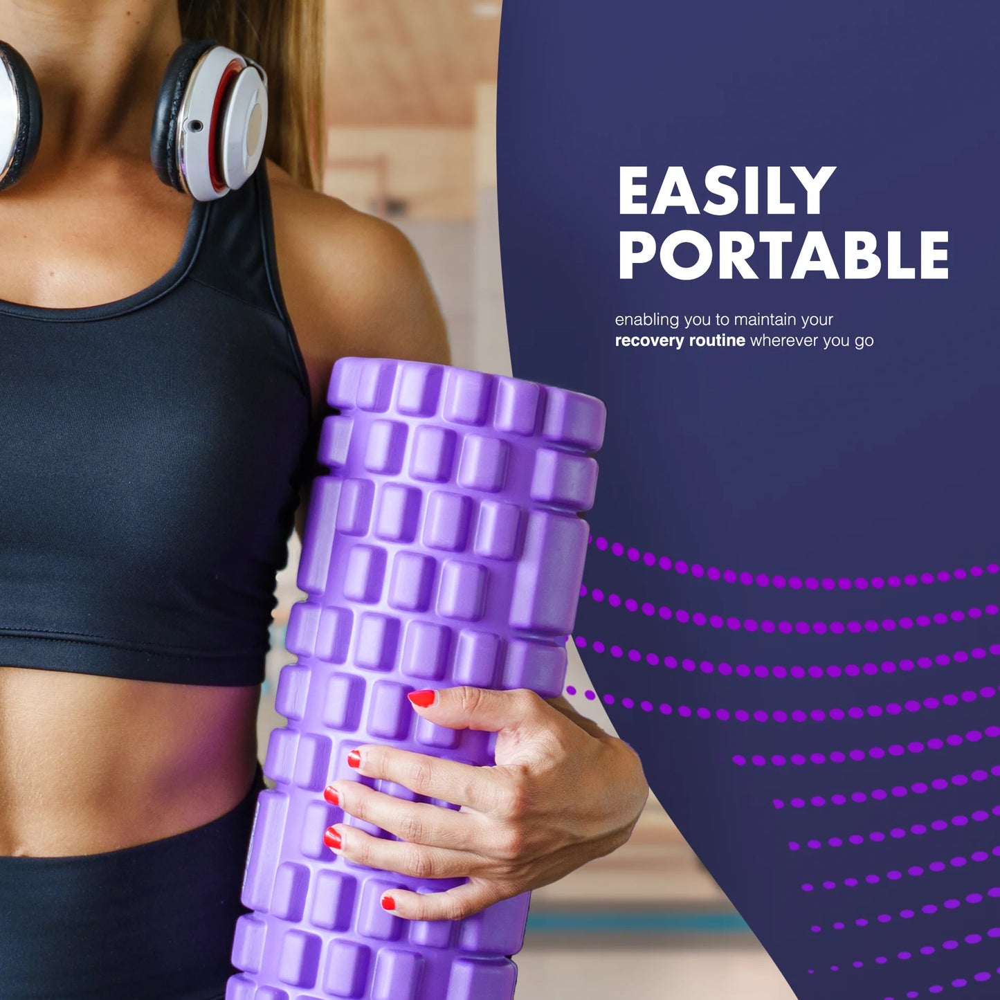 FlexRoll™ Yoga Foam Roller