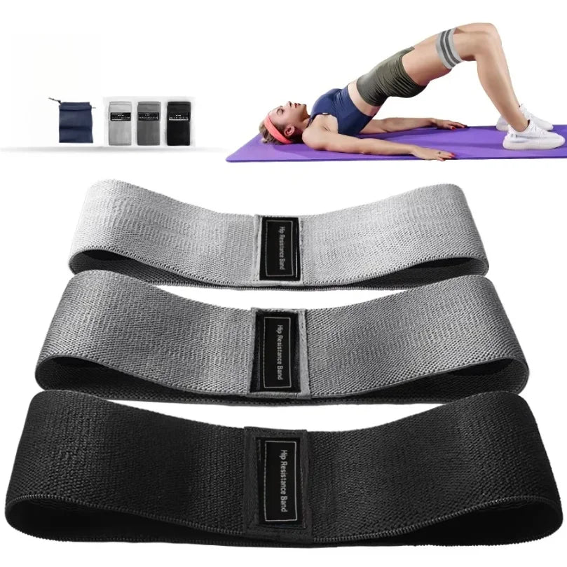 GluteFlex™ Fabric Hip Resistance Bands