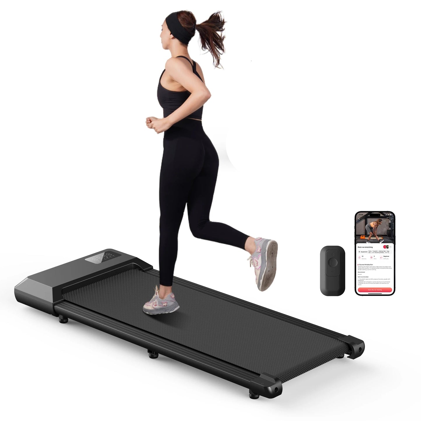 StrideFlex™ Smart LCD Walking Pad Treadmill