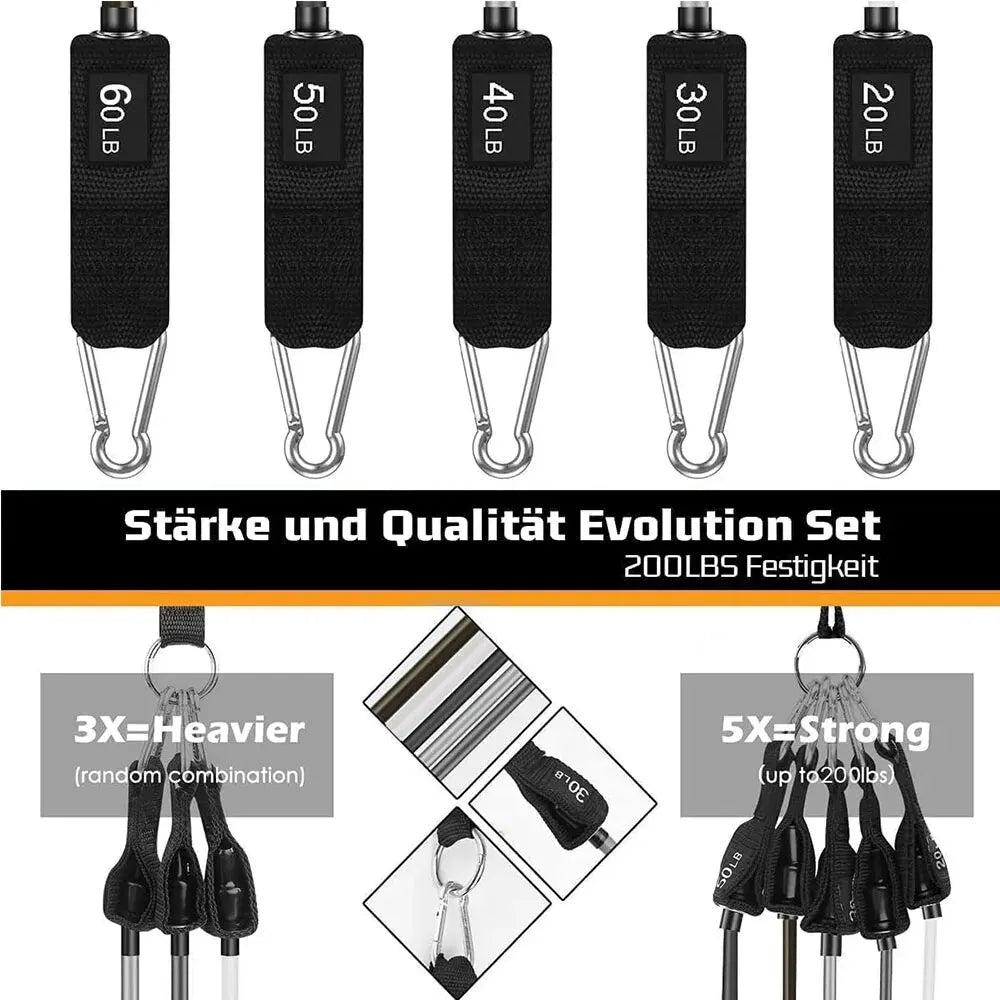 PowerFlex™ Adjustable Resistance Band Set
