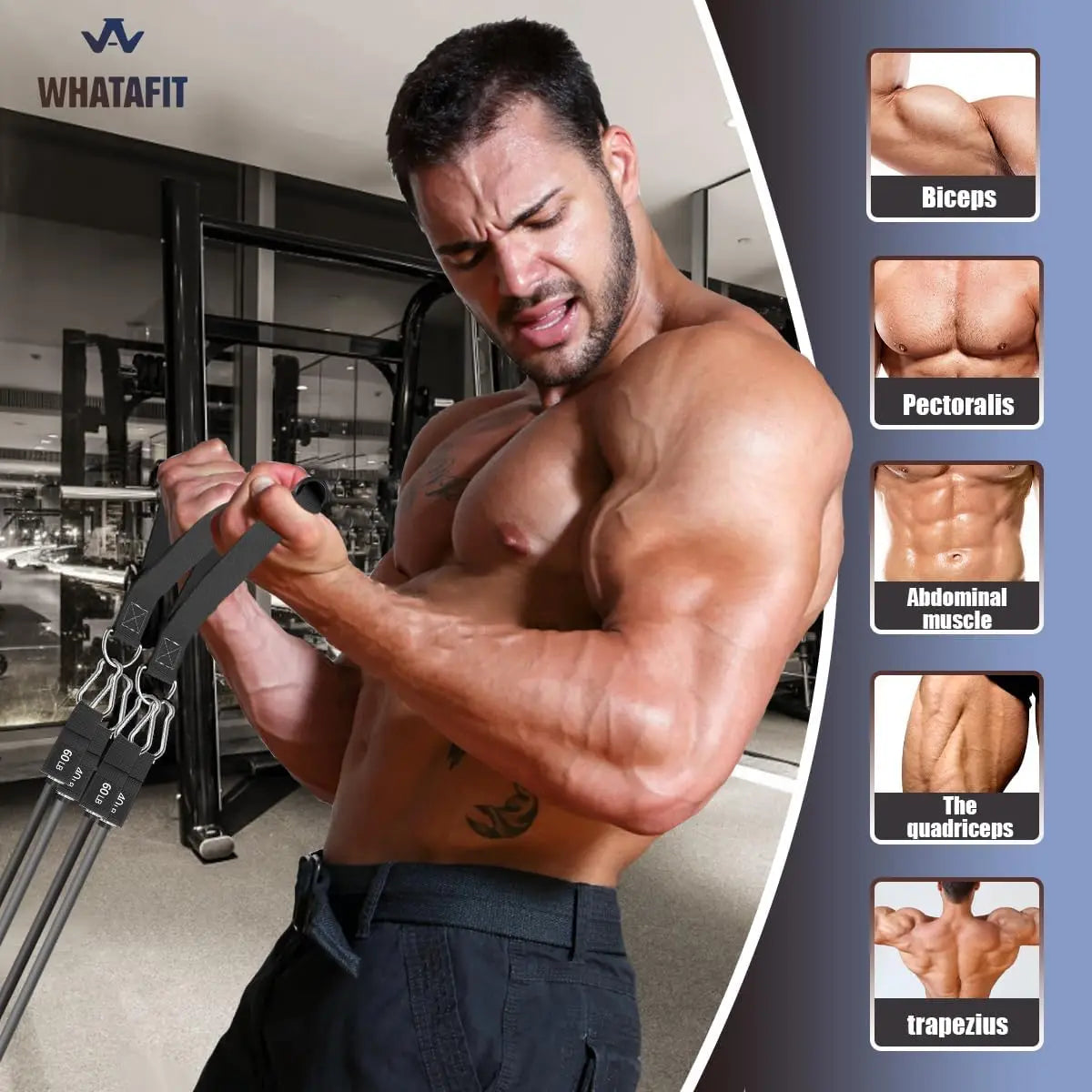 PowerFlex™ Adjustable Resistance Band Set