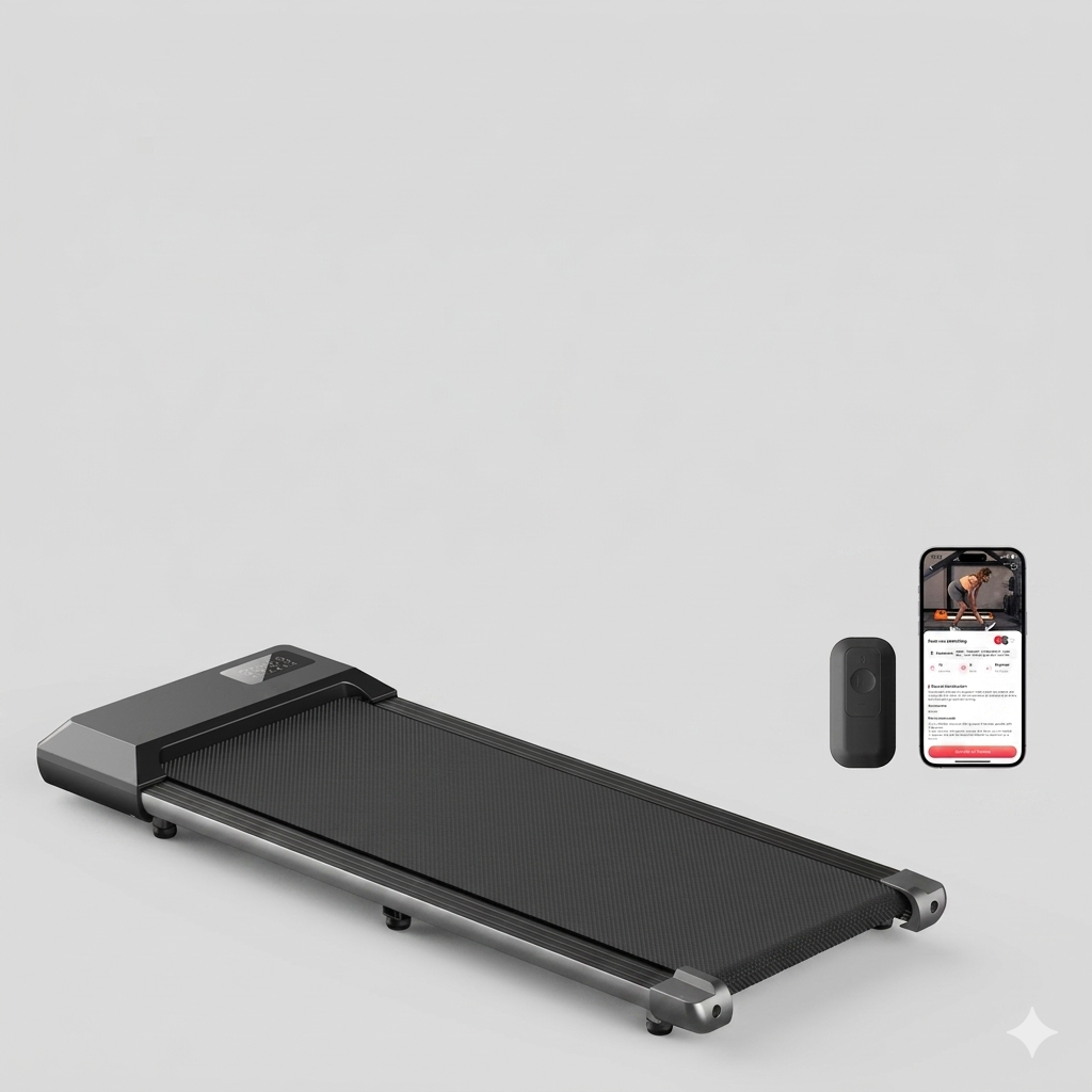 StrideFlex™ Smart LCD Walking Pad Treadmill