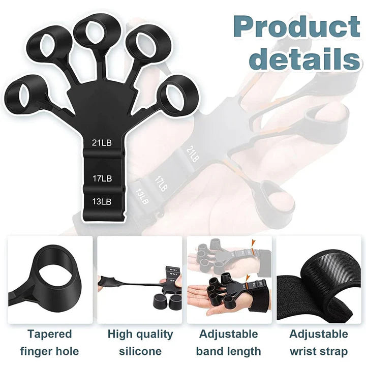 GripForce™ Hand Strengthener Finger Gripper