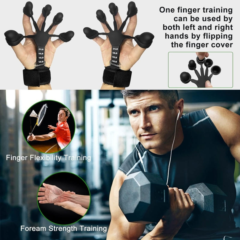GripForce™ Hand Strengthener Finger Gripper