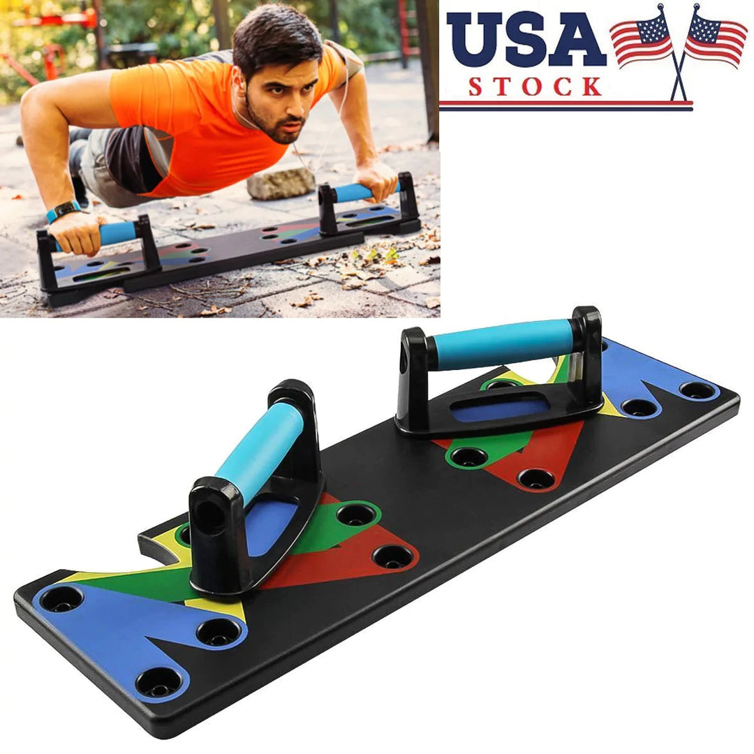 PowerPress™ 9-in-1 Push-Up Board