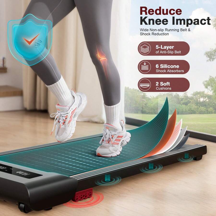 StrideFlex™ Smart LCD Walking Pad Treadmill