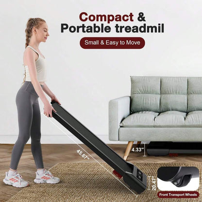 StrideFlex™ Smart LCD Walking Pad Treadmill