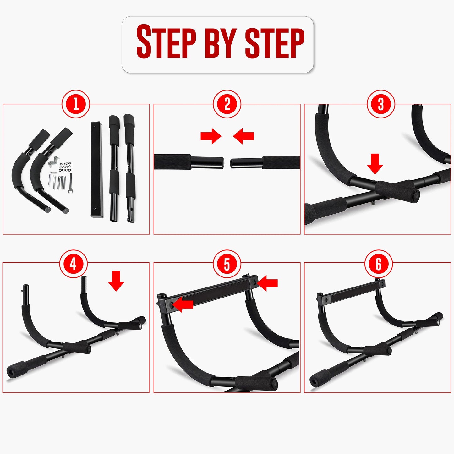 PowerGrip™ Door Pull-Up Bar