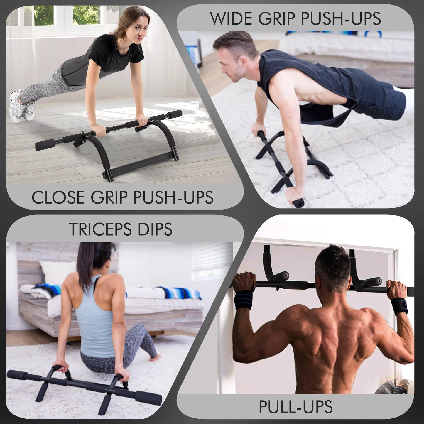 PowerGrip™ Door Pull-Up Bar