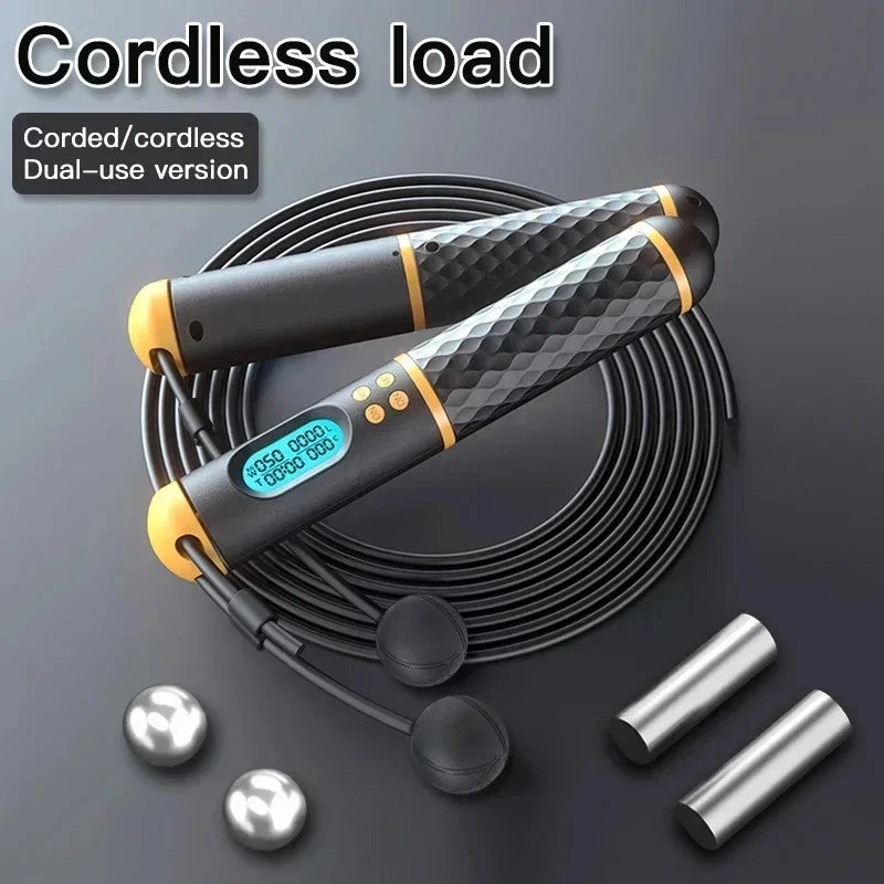 JumpFit™ Cordless Digital Jump Rope