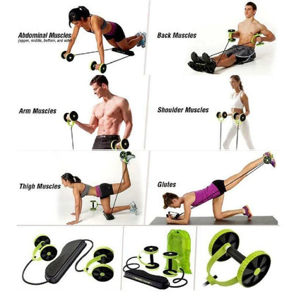 PowerRoll™ Double Wheel Ab Roller