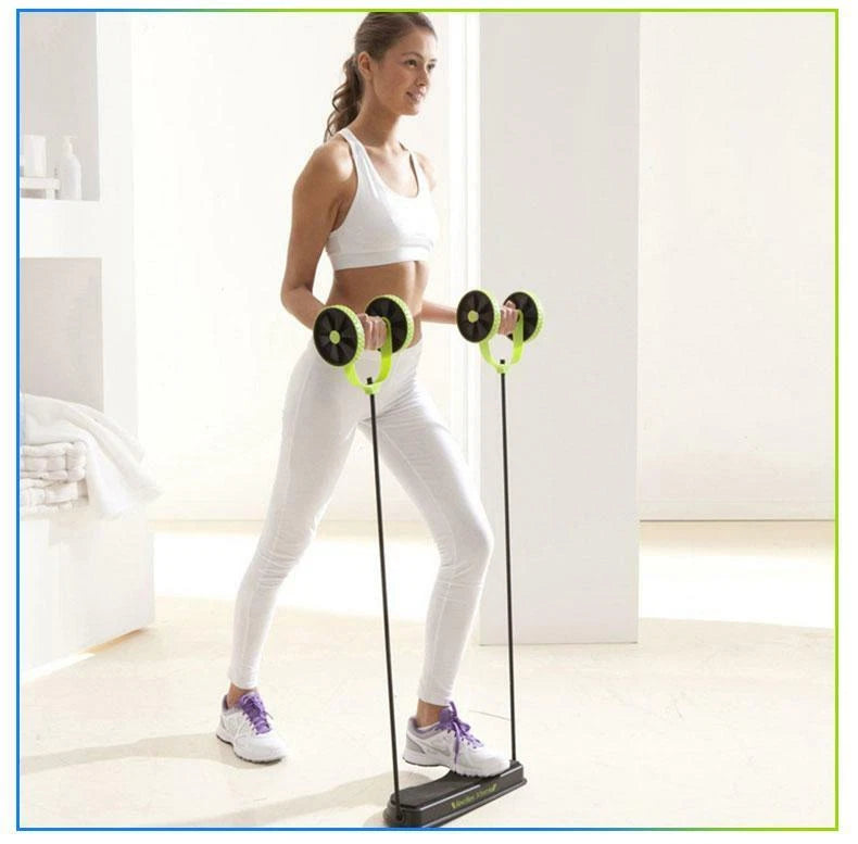 PowerRoll™ Double Wheel Ab Roller